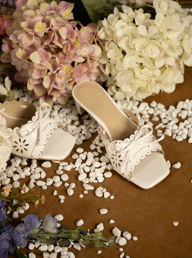 Artemis Kitten Heel Sandals