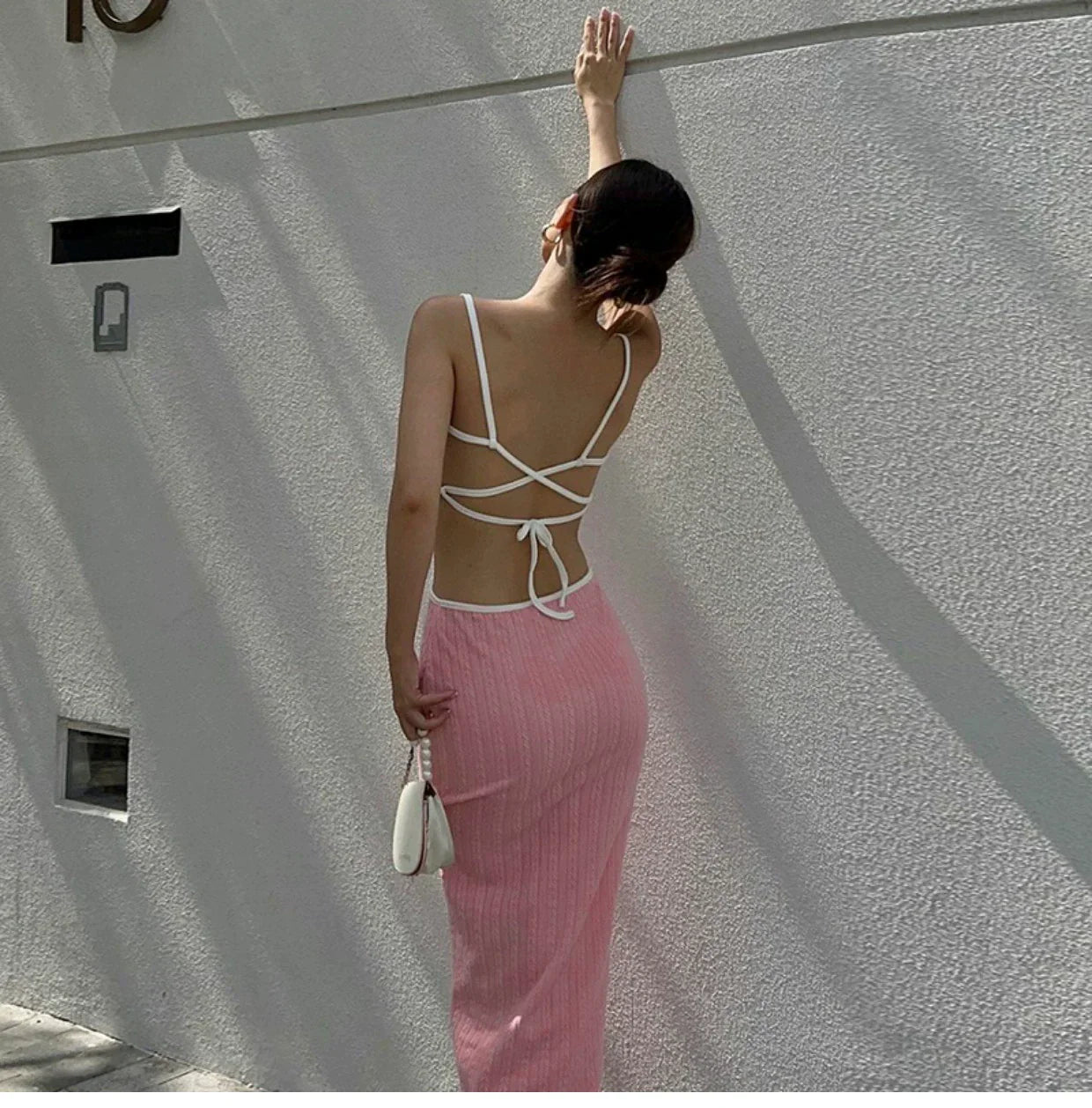 Debbie Backless Maxi Dress