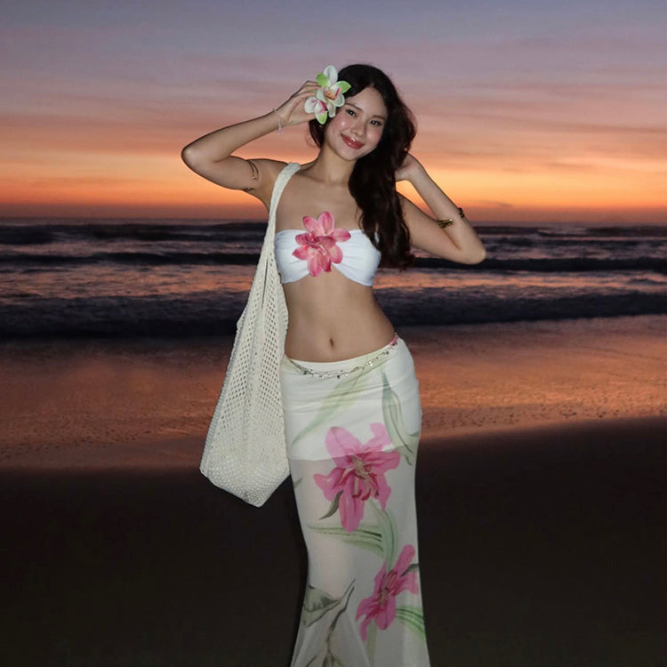Devin Floral Skirt Set