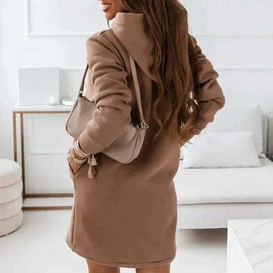 Sassyâ„?warm hooded dress