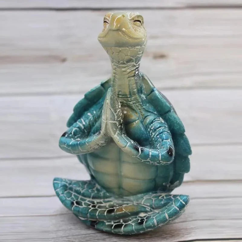 Sea Turtle Meditation Home Decor