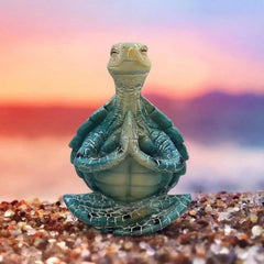 Sea Turtle Meditation Home Decor