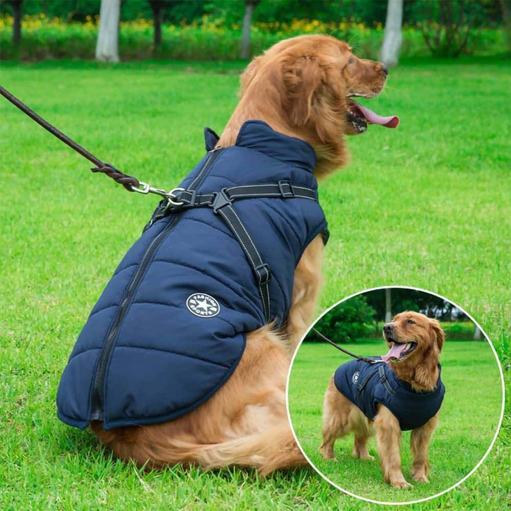 Doggyâ„?- Waterproof Winter Dog Jacket With Built-In Harness