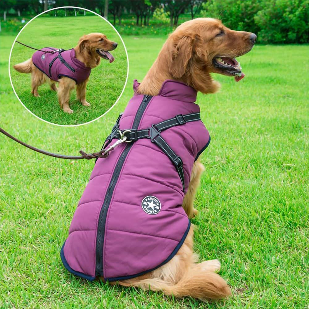 Doggyâ„?- Waterproof Winter Dog Jacket With Built-In Harness
