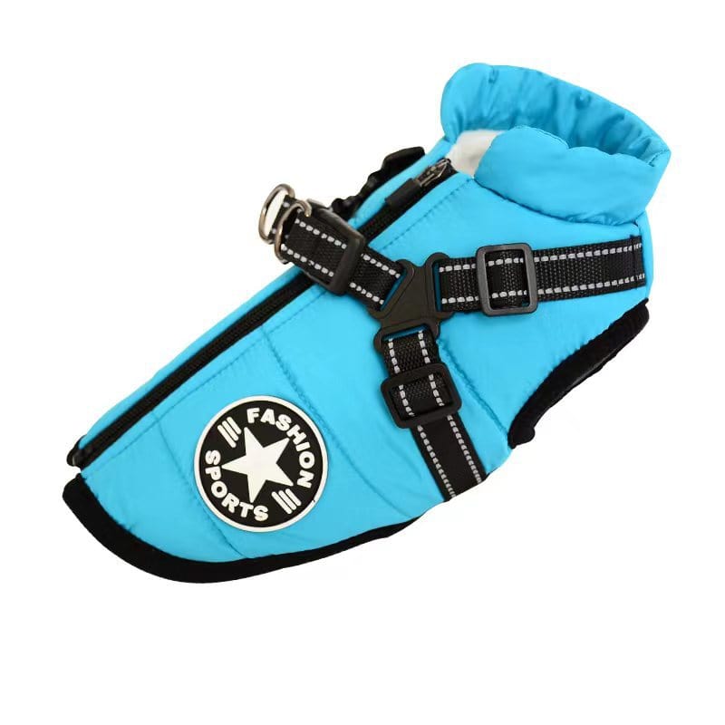 Doggyâ„?- Waterproof Winter Dog Jacket With Built-In Harness