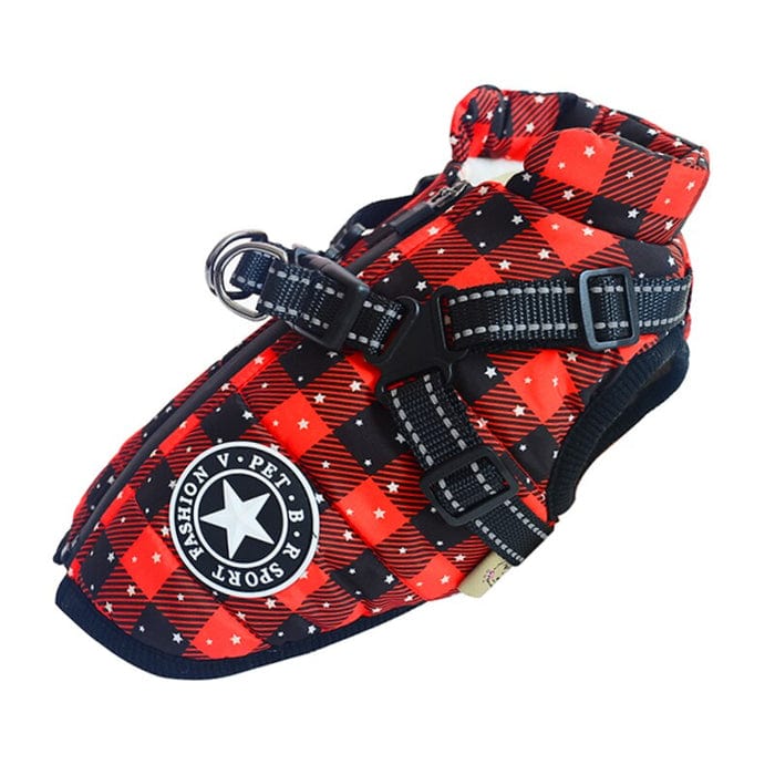 Doggyâ„?- Waterproof Winter Dog Jacket With Built-In Harness