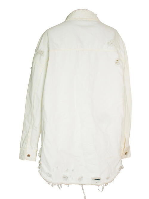 Jeansjacke mit Sternen und Taschen