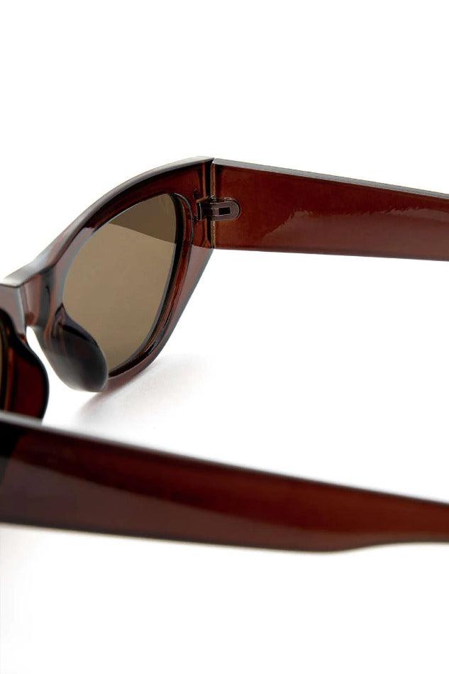 Brown Cat Eye Sunglasses