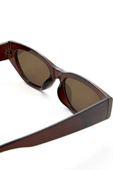 Brown Cat Eye Sunglasses