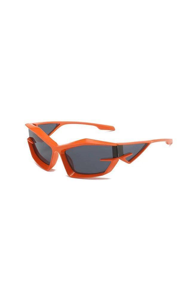 Cat Eye Wraparound Sunglasses - HouseofHalley