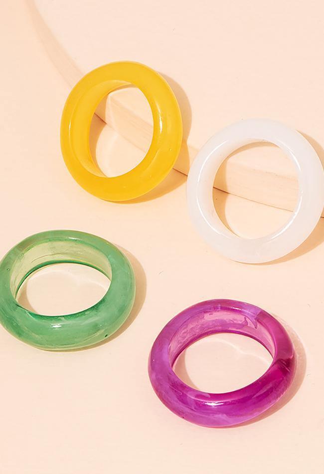 Colorful Acrylic Ring