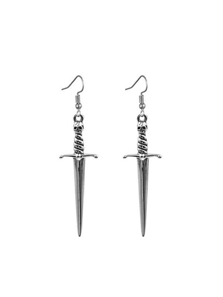 Dagger Skull Earrings - HouseofHalley