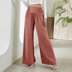 LIANA | LEISURE PANTS WITH HIGH WAIST