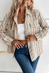 Jacke mit Knopfleiste und Taschen