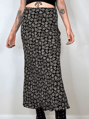 Floral Allover Midi Skirt - HouseofHalley