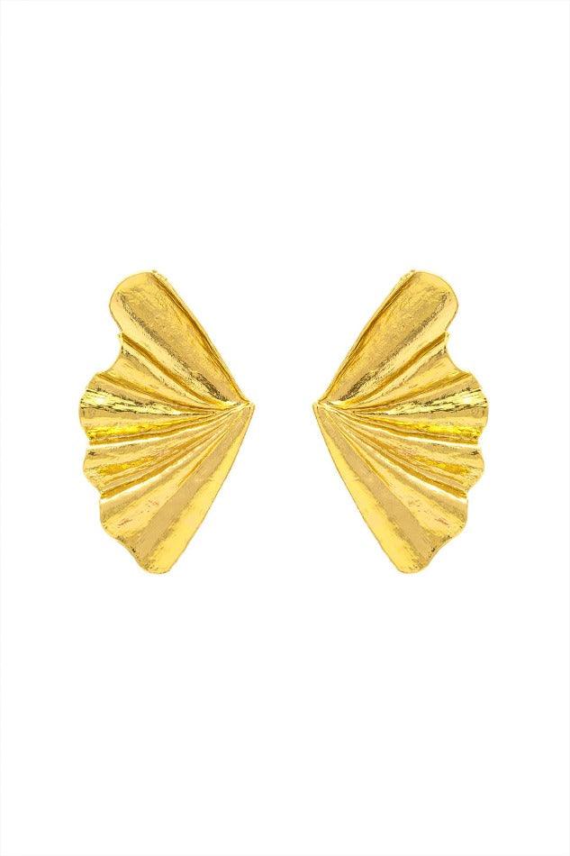 Ginkgo Leaf Earrings - HouseofHalley