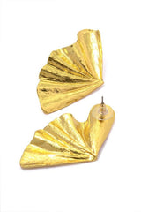 Ginkgo Leaf Earrings