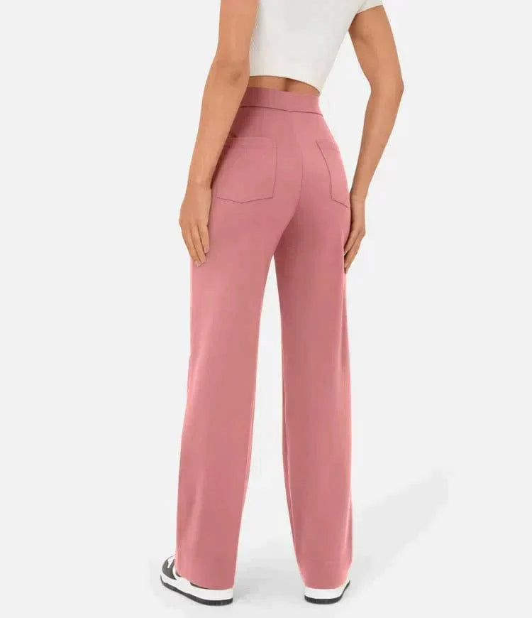 Diana - High-Waisted Elastic Pants