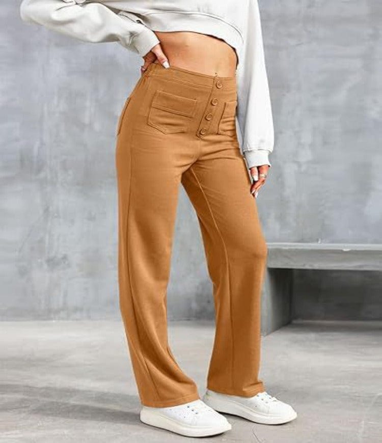 Diana - High-Waisted Elastic Pants