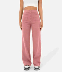 Diana - High-Waisted Elastic Pants