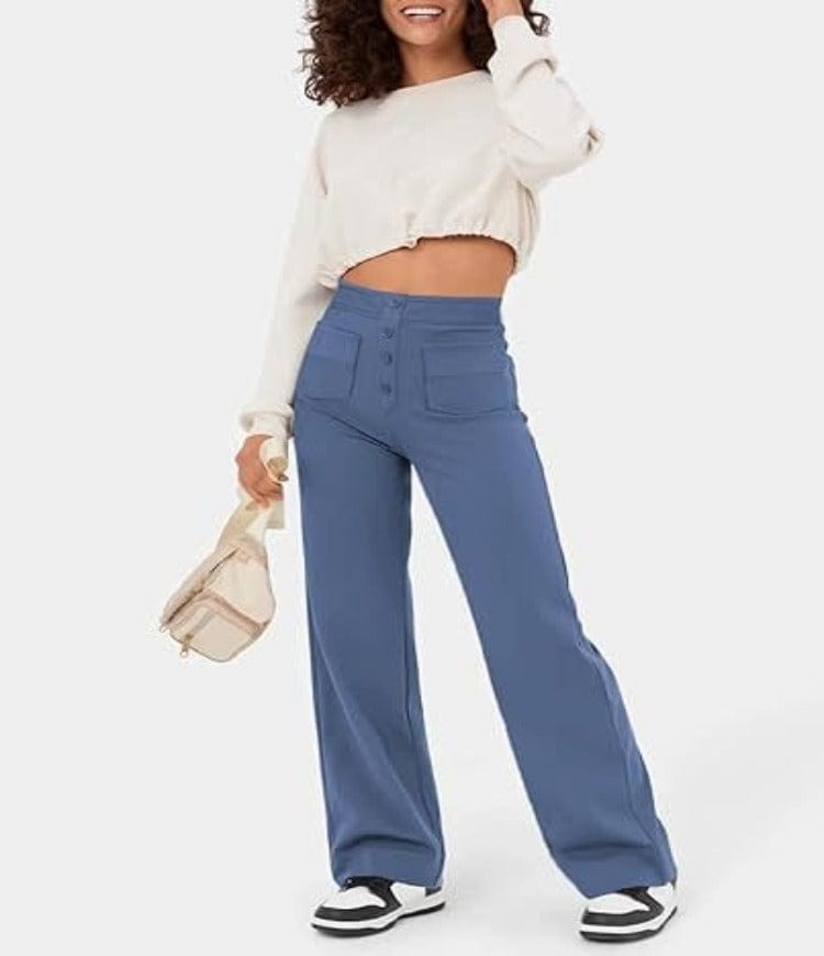 Diana - High-Waisted Elastic Pants