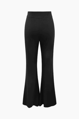 High Waisted Flare Leg Pants - HouseofHalley