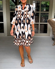 Alessandra | Printed dress