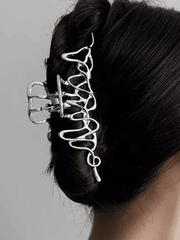 Irregular Liquid Hair Clip