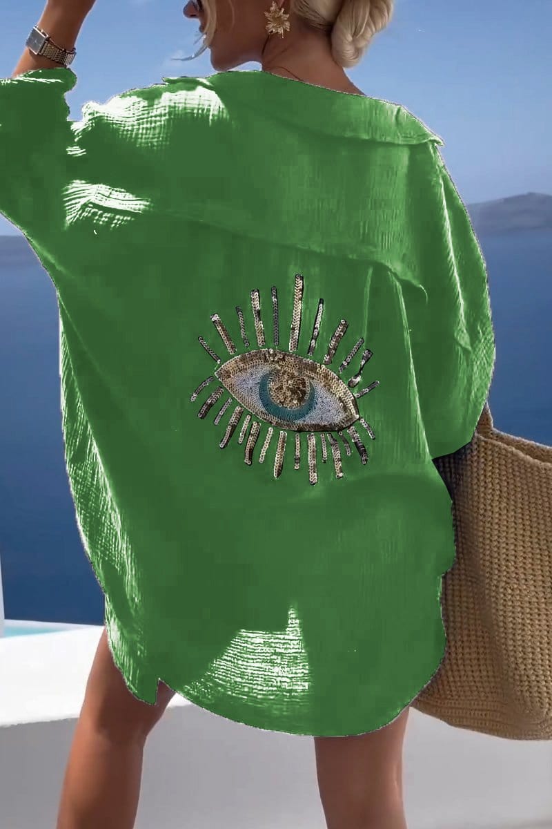 Blusa larga de mujer