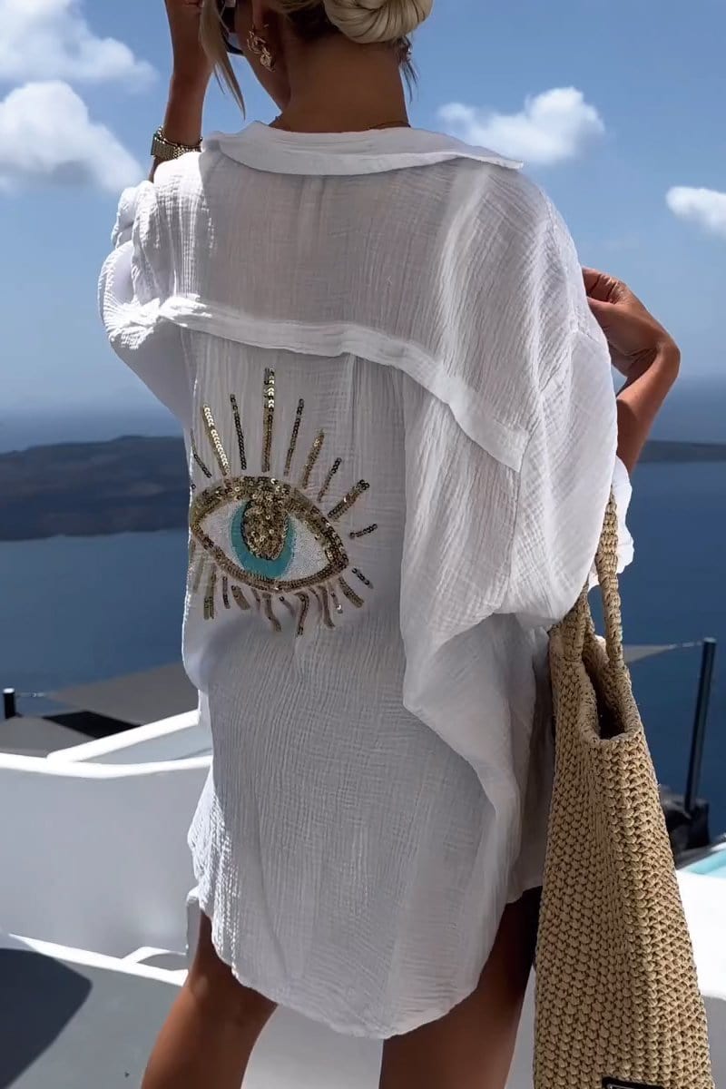 Blusa larga de mujer