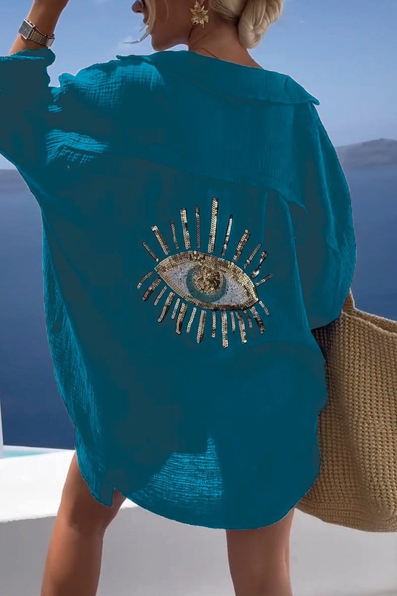 Blusa larga de mujer