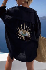 Blusa larga de mujer