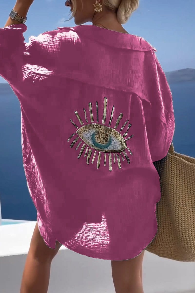 Blusa larga de mujer