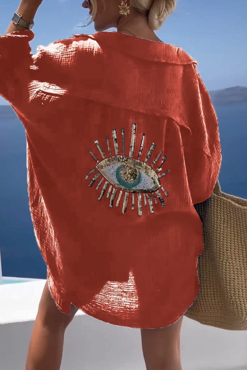 Blusa larga de mujer