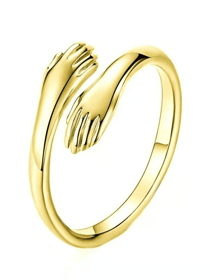 Love Hug Adjustable Cuff Ring - HouseofHalley