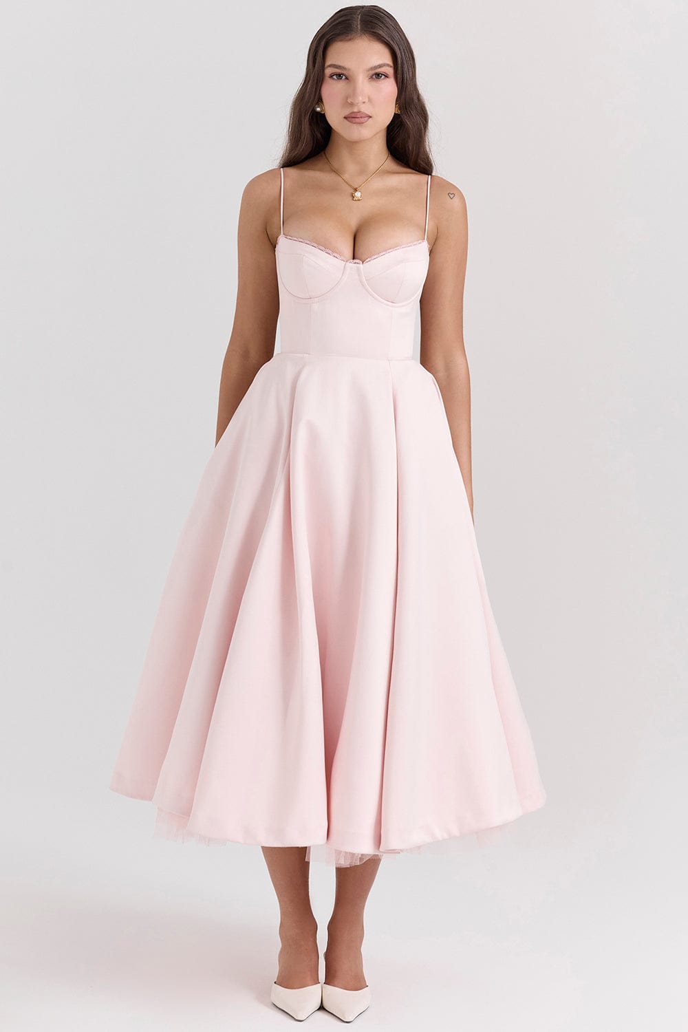 MATILDA TULLE MIDI DRESS