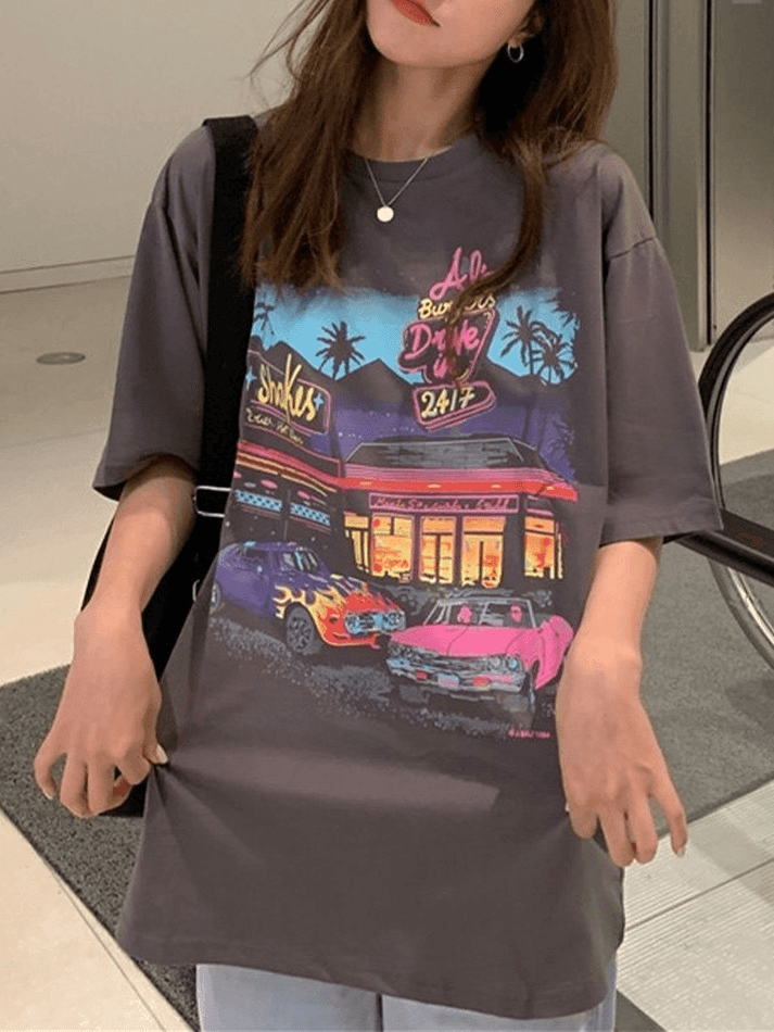 Motel Graphic Short Sleeve Tee