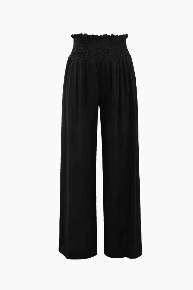 Paperbag Waist Wide Leg Pants - HouseofHalley