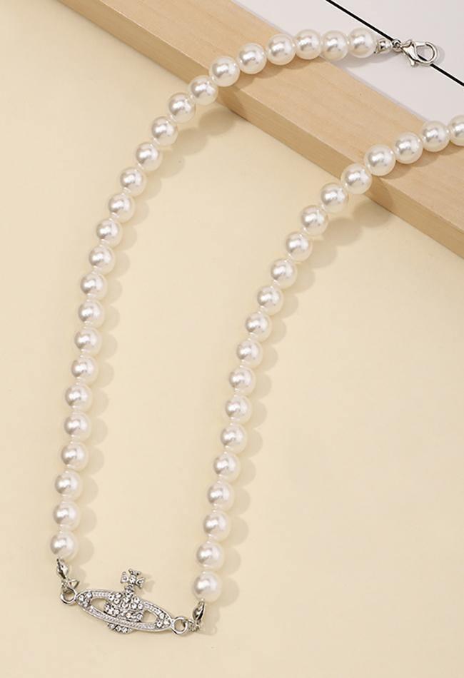 Planet Pearl Necklace - HouseofHalley