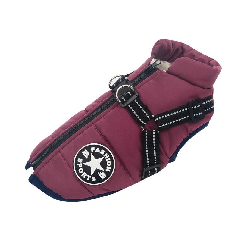 Doggyâ„?- Waterproof Winter Dog Jacket With Built-In Harness