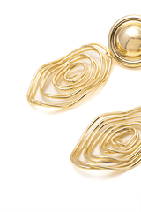 Swirl Drop Earrings