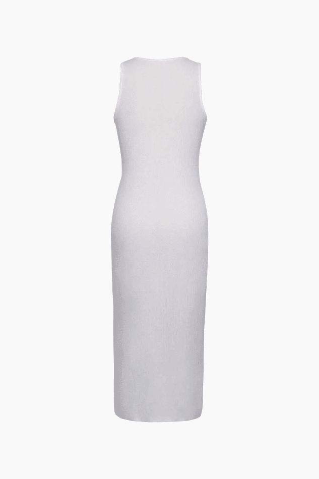 V-Neck Slit Knit Sleeveless Top - HouseofHalley