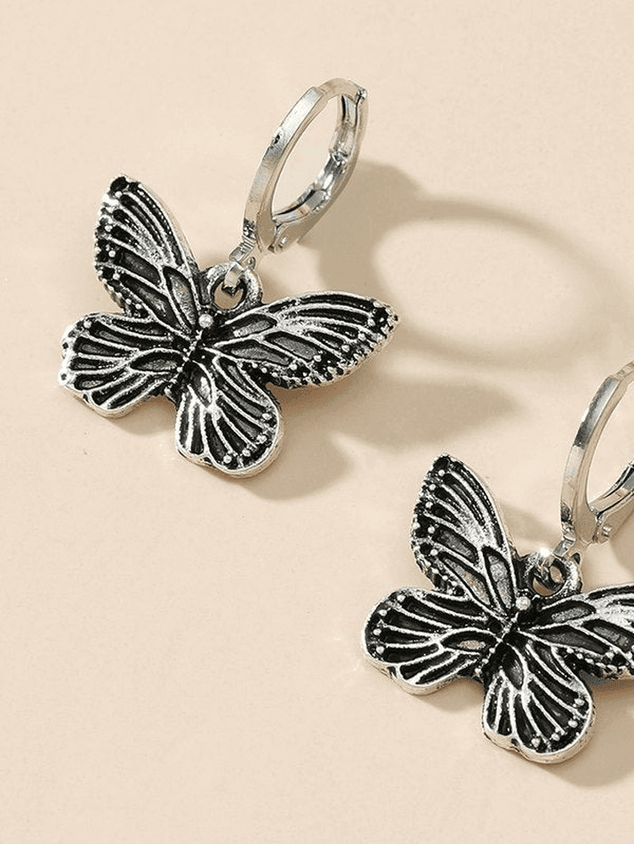 Vintage Butterfly Earrings