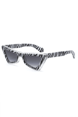 Zebra-stripe Frame Sunglasses - HouseofHalley