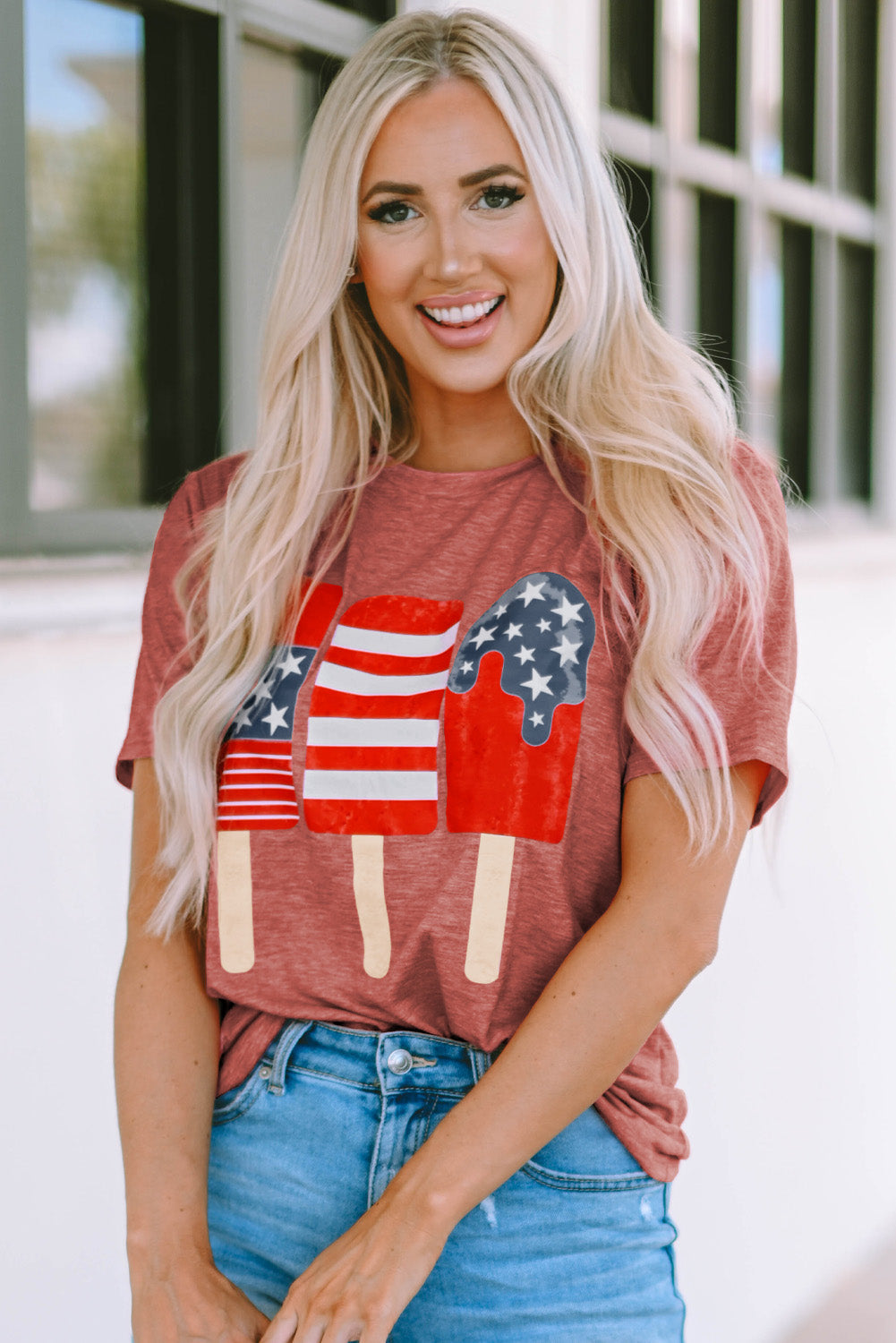 Patriotic Popsicles Short Sleeve Tee