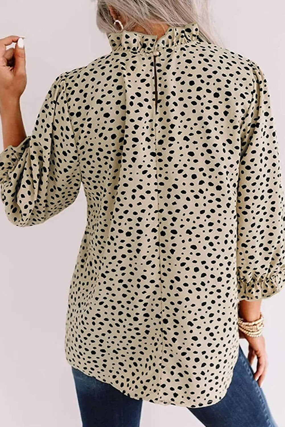 Camiseta sin mangas con cuello redondo y estampado de leopardo rosa