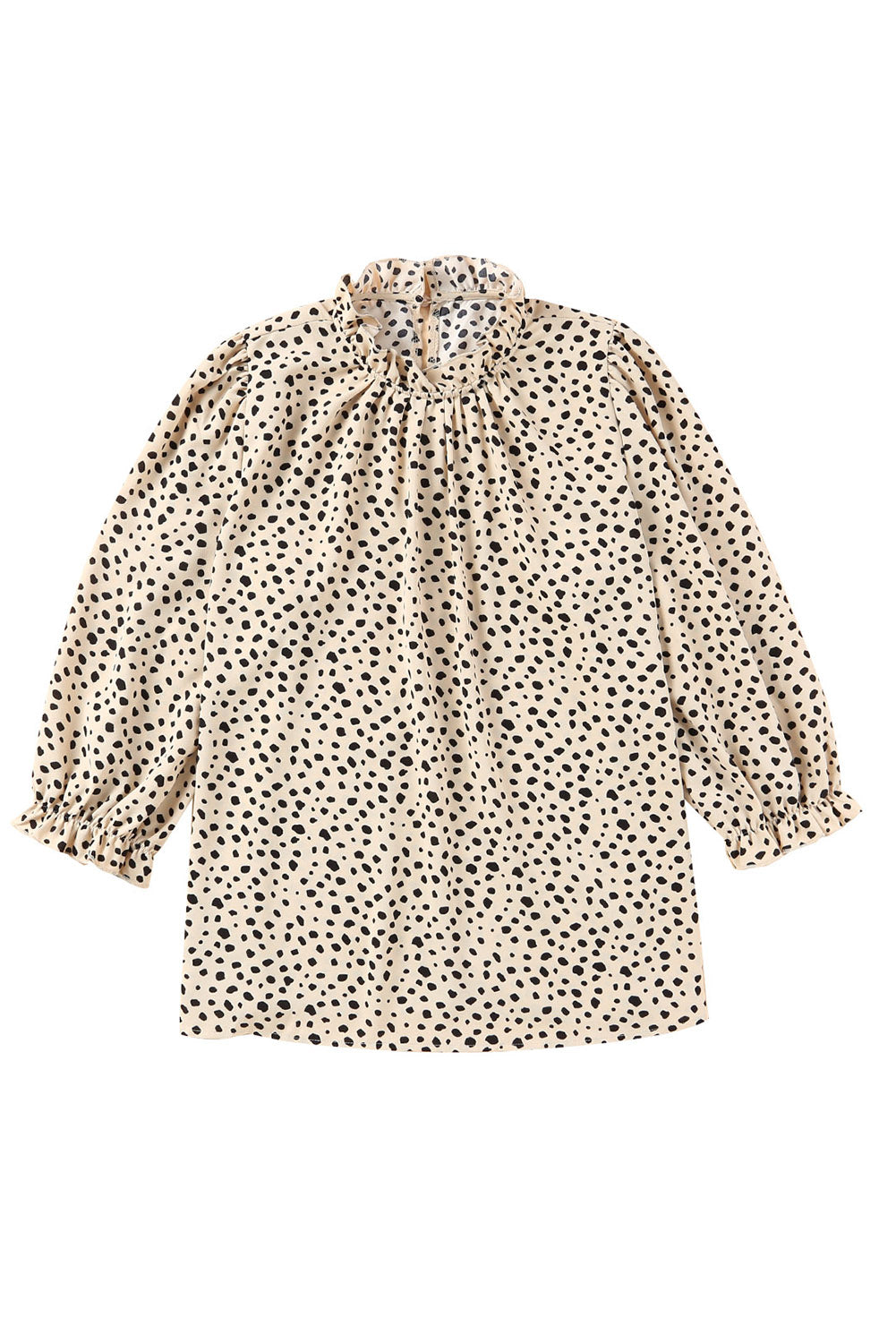 Camiseta sin mangas con cuello redondo y estampado de leopardo rosa