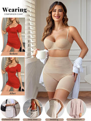 Avidlove Shapewear for High Waisted Body Shaper Shorts Butt Lifting Shapewear Tummy Control Thigh Slimmer Panties