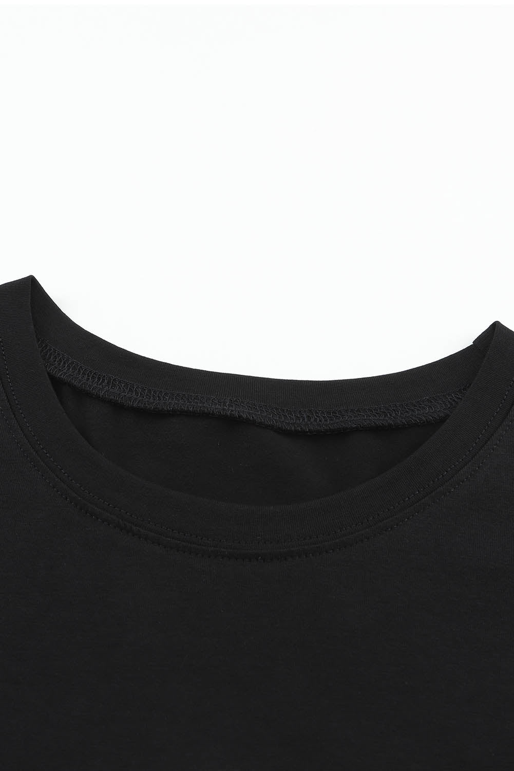 Camiseta extragrande con estampado gráfico de letras y eslogan de guitarra rosa