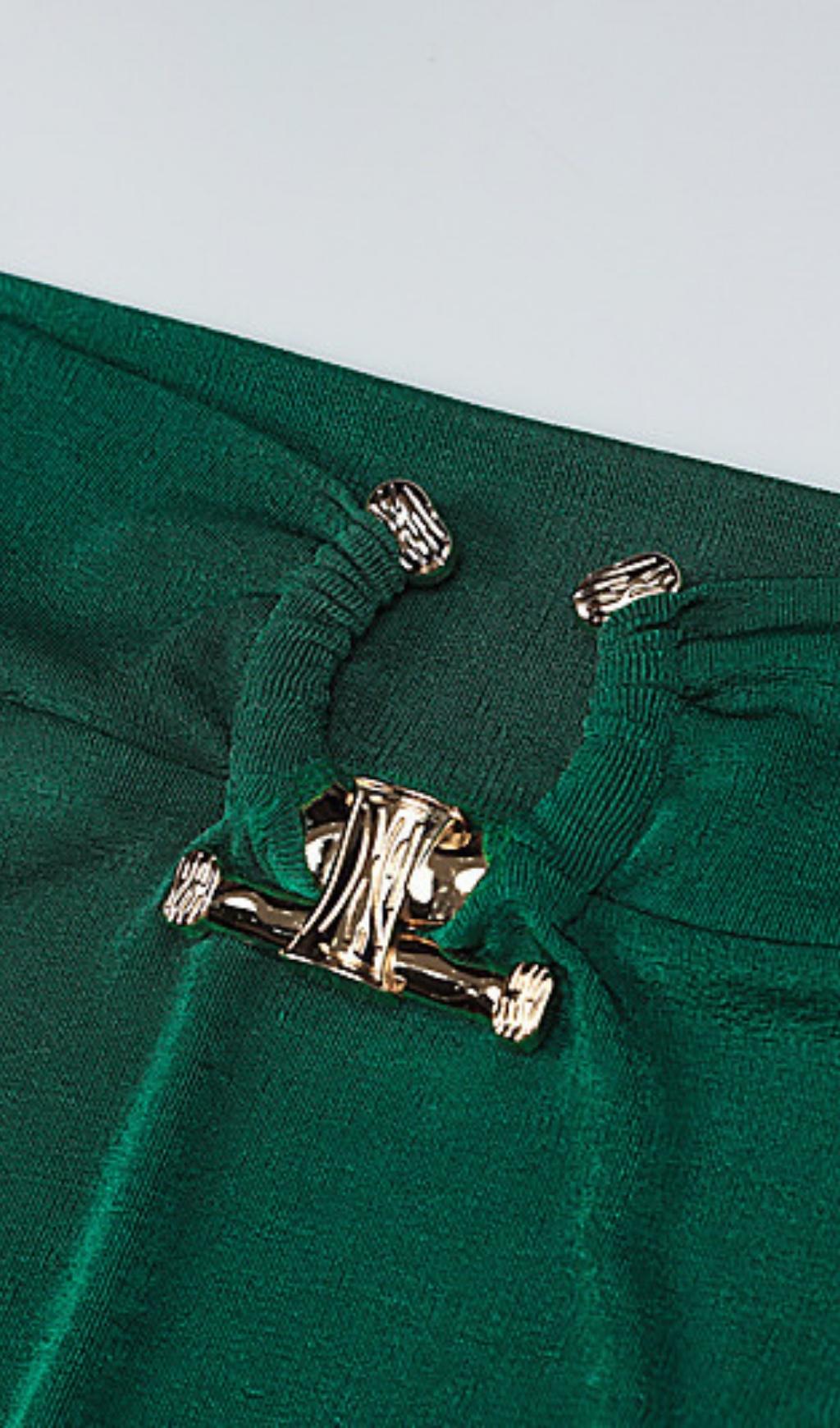 TRÄGERLOSES TOP MAXIKLEID ZWEITEILIGER ANZUG
